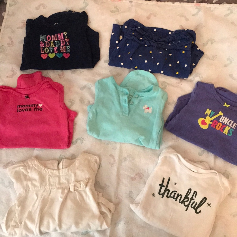 7 long sleeve girl shirts